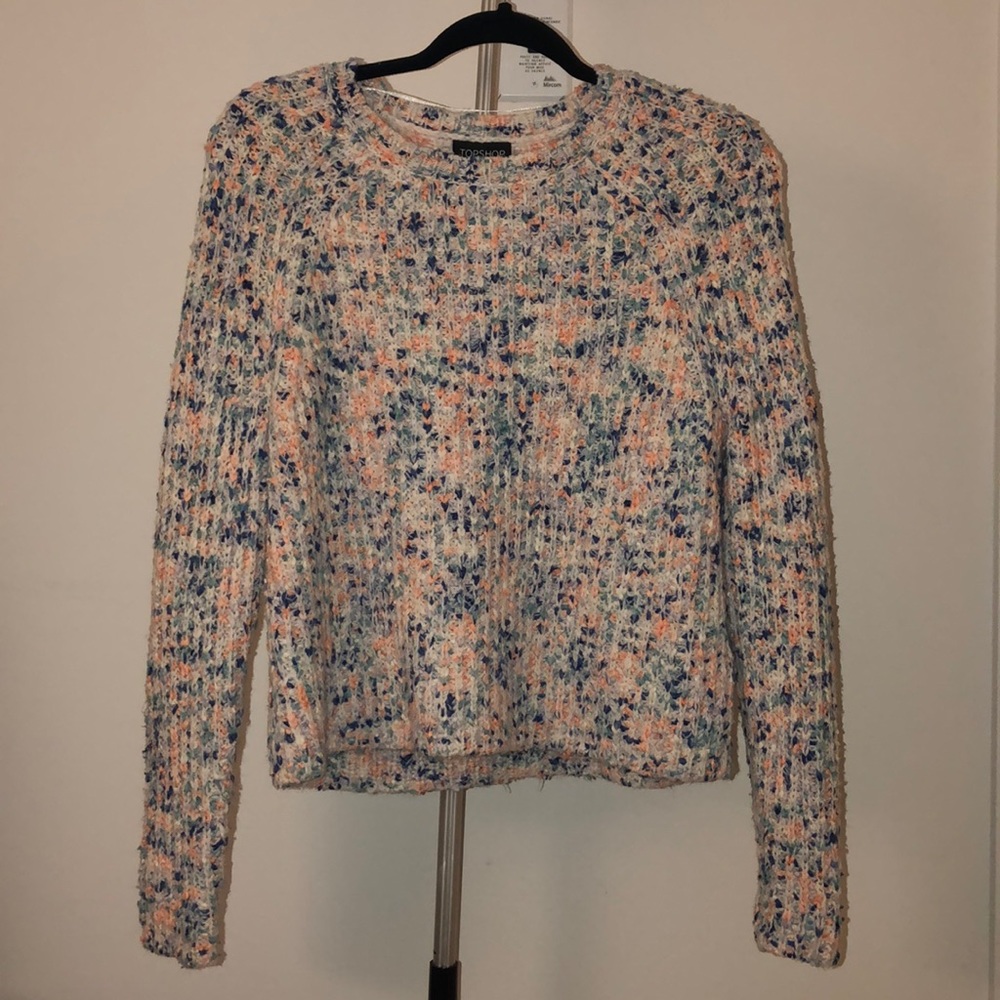 Topshop Colourful knit sweater